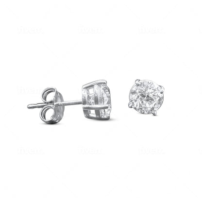 Diamond Studs - 14K Gold with Diamonds