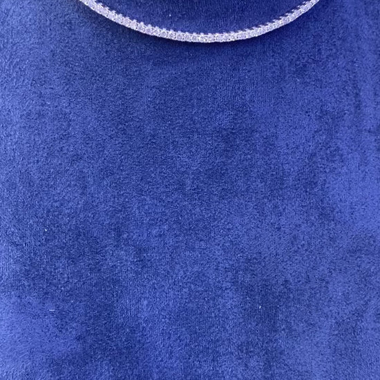 Video showcasing Handcrafted Italian Choker - 18K Yellow Gold with 3ct Diamonds | The Jewelry Addict